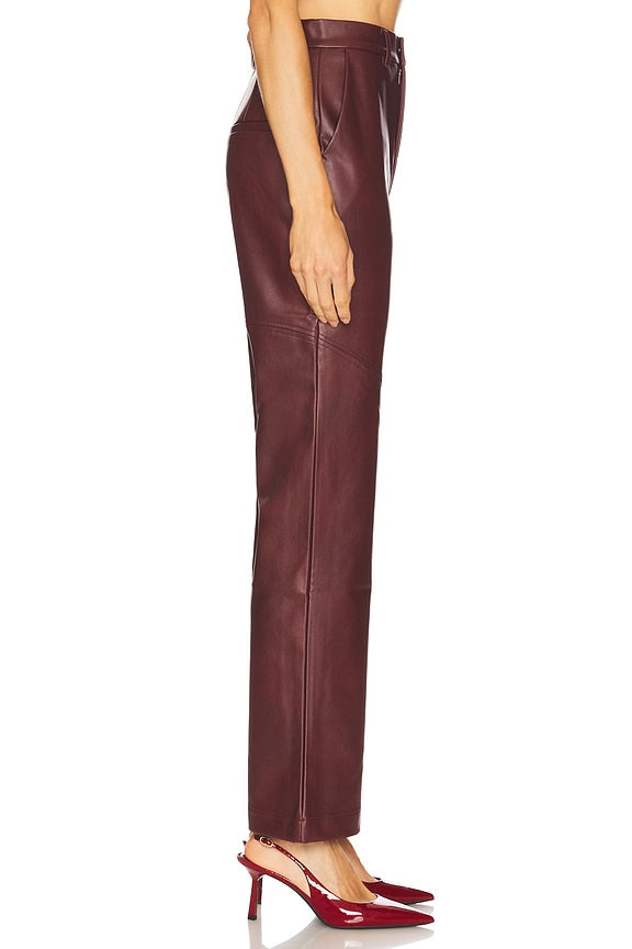 Karson Faux Leather Pant