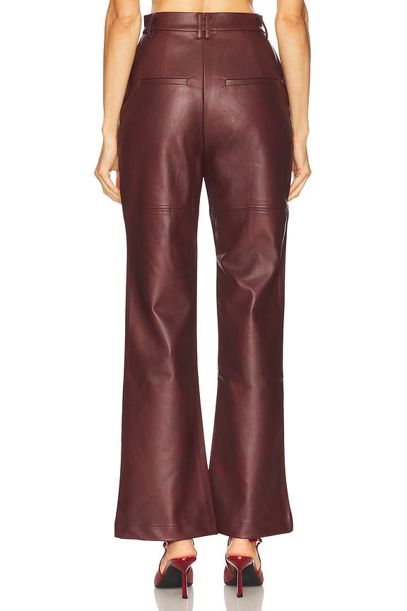 Karson Faux Leather Pant