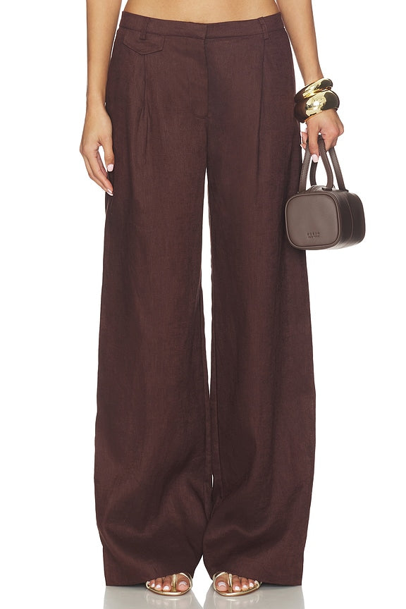 Geordy Hipster Linen Pant