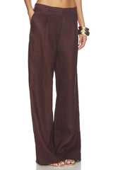 Geordy Hipster Linen Pant