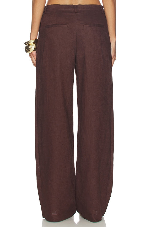 Geordy Hipster Linen Pant