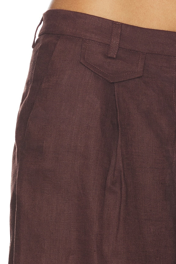 Geordy Hipster Linen Pant