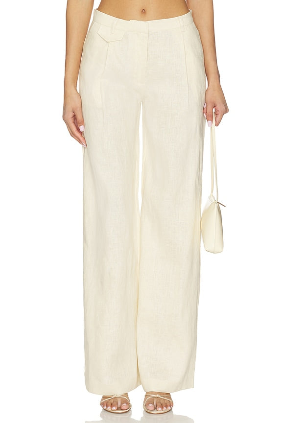 Geordy Hipster Linen Pant