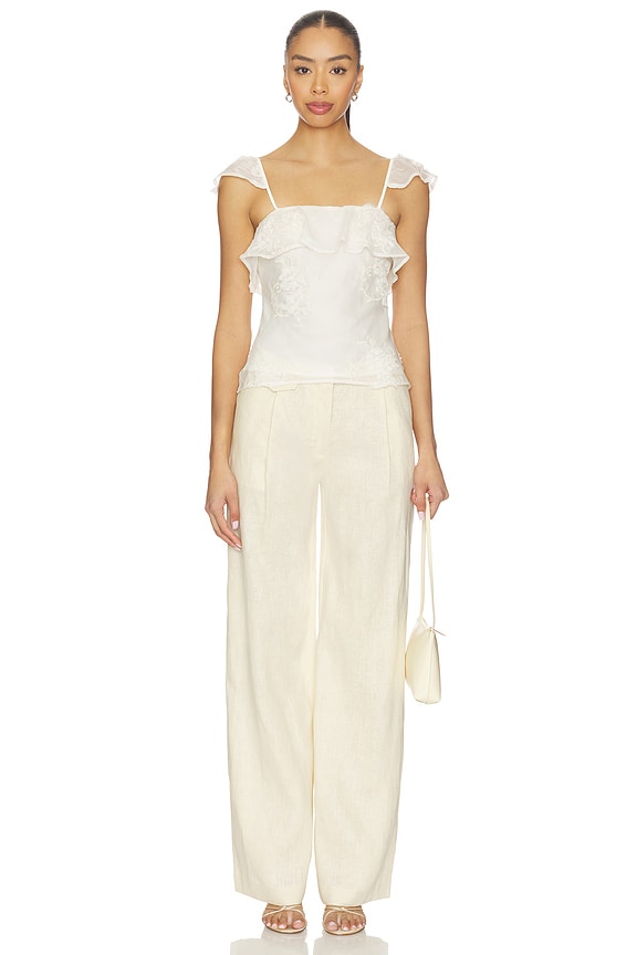 Geordy Hipster Linen Pant