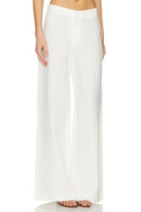 Serafina Linen Mid Rise Pant
