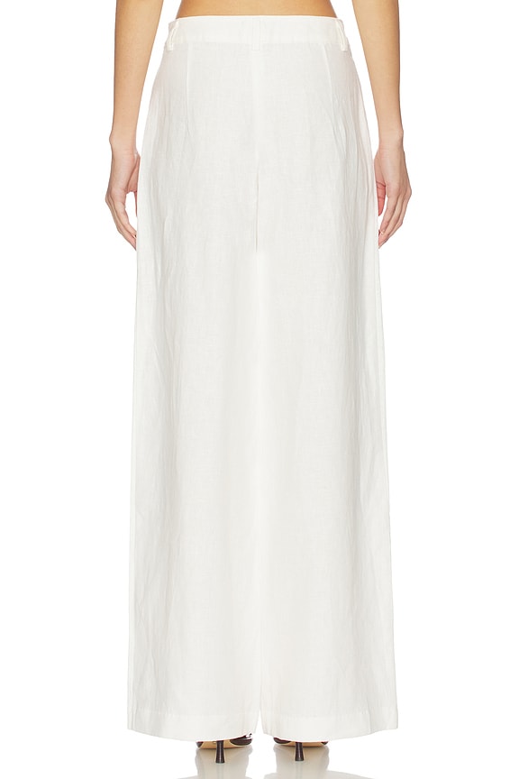 Serafina Linen Mid Rise Pant