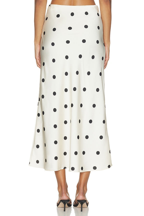 Pheobe Satin Midi Skirt