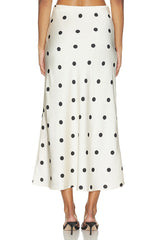 Pheobe Satin Midi Skirt