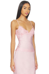 Elisan Lace Satin Camisole