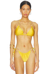 Leala Ring Detail Bikini Top