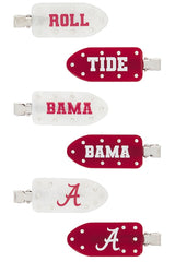 University Of Alabama Hair Clip Set