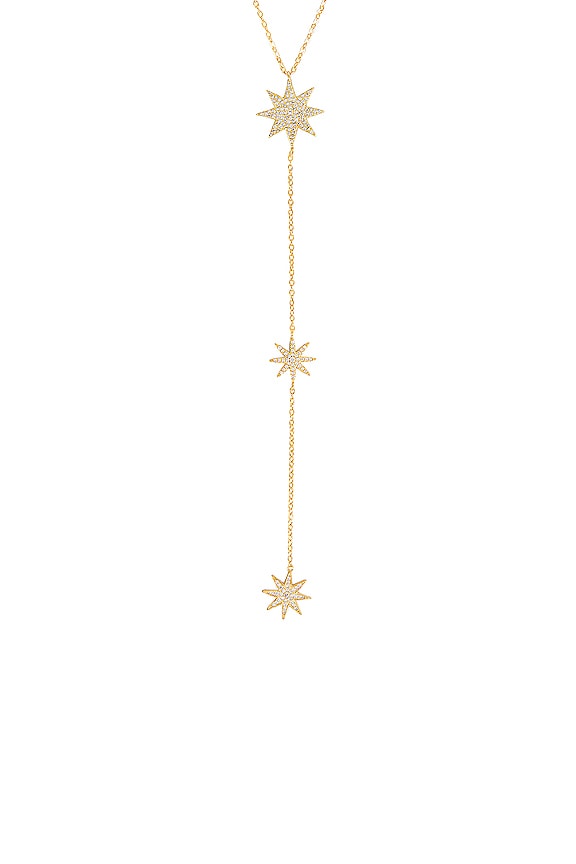 Lillian Burst Lariat Necklace