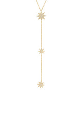 Lillian Burst Lariat Necklace