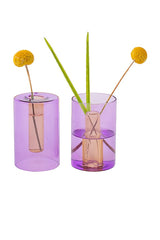 Small Reversible Glass Vase