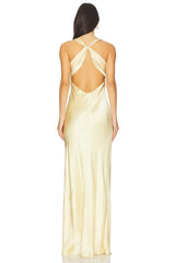Gia Halter Maxi Dress