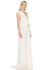 Leia Drape Gown