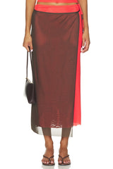 Alyna Contrast Skirt