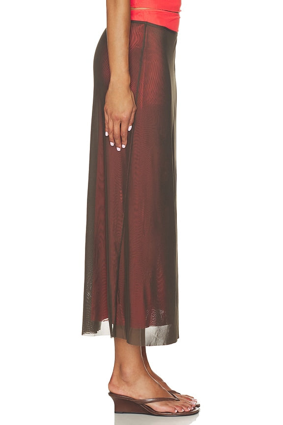 Alyna Contrast Skirt