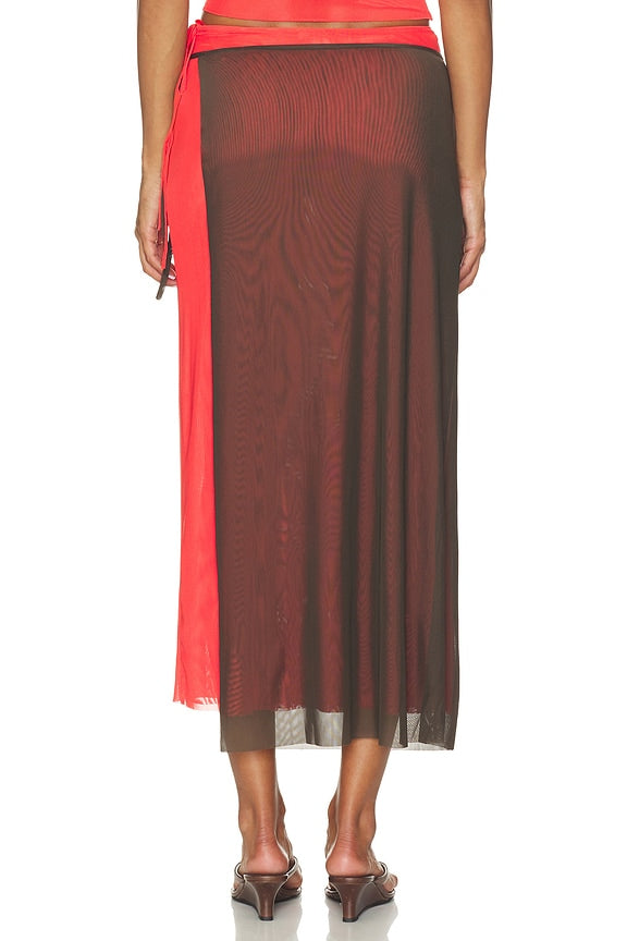 Alyna Contrast Skirt