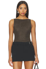 Alyna Backless Top