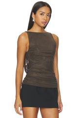 Alyna Backless Top