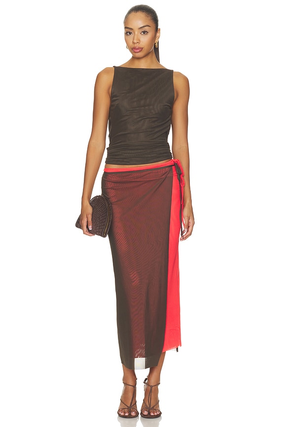 Alyna Backless Top