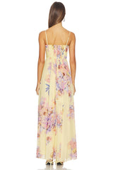 Corseted Long Dress