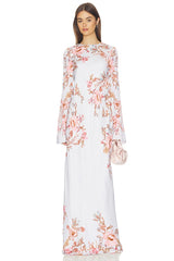 Back Ties Maxi Dress
