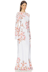 Back Ties Maxi Dress