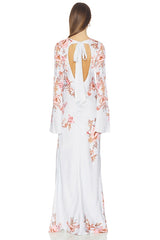Back Ties Maxi Dress