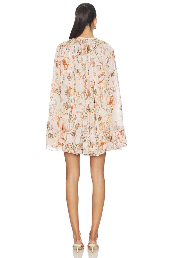 Mini Dress Cape