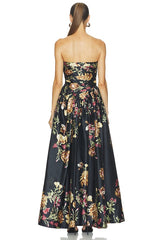 Ruched Long Dress