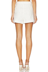 Shorts With Buckle Belt