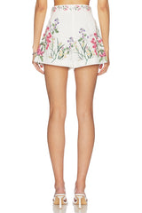 Shorts With Buckle Belt