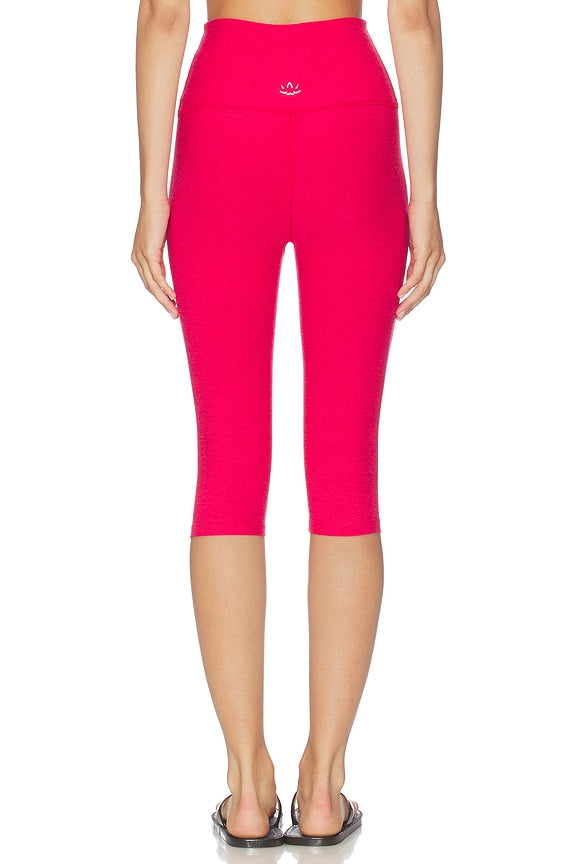 High Waisted Pedal Pusher Legging