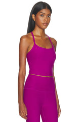 Spacedye Slim Racerback Cropped Tank Top