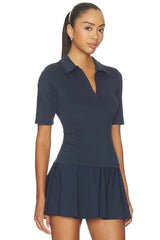 Sport Active V-neck Polo Top