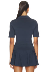 Sport Active V-neck Polo Top