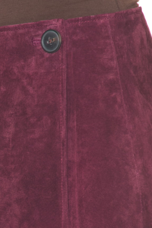 Suede Skirt