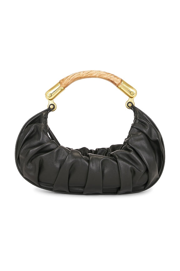 Medium Ebene Calfskin Hobo