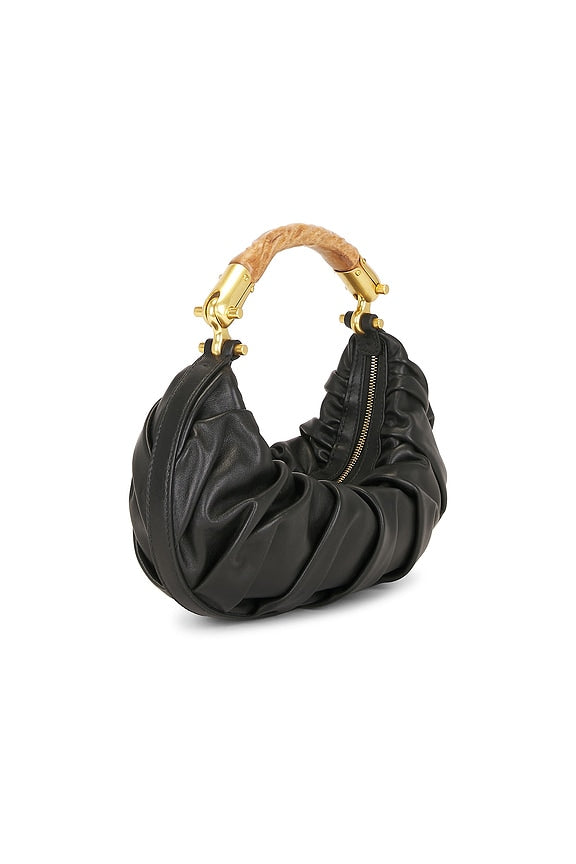 Medium Ebene Calfskin Hobo