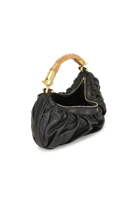 Medium Ebene Calfskin Hobo
