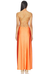 Ochre Long Dress