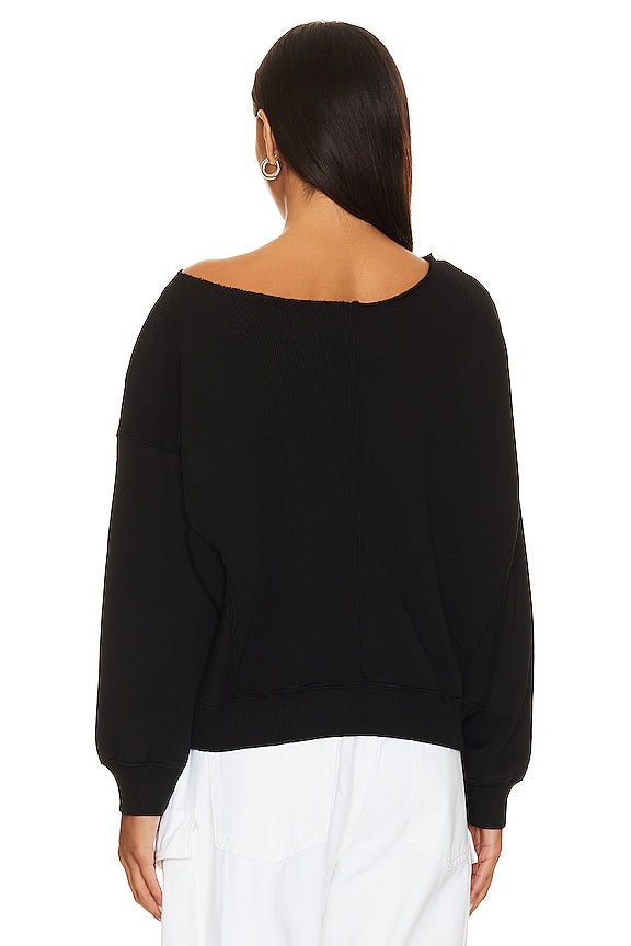 Off The Shoulder Crewneck