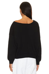 Off The Shoulder Crewneck