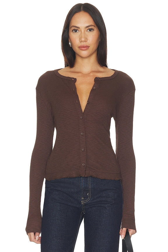 Ruffle Cardigan