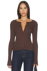 Ruffle Cardigan