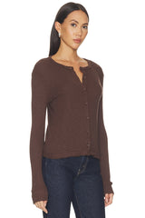 Ruffle Cardigan