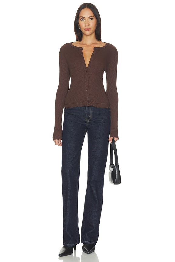 Ruffle Cardigan
