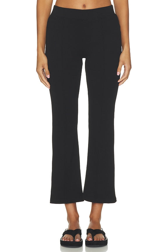 Seamed Cropped Flare